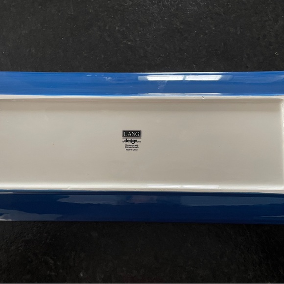 Hanukkah Holiday Ceramic Tray-great for chocolate gelt, desserts, or more! - Picture 4 of 4